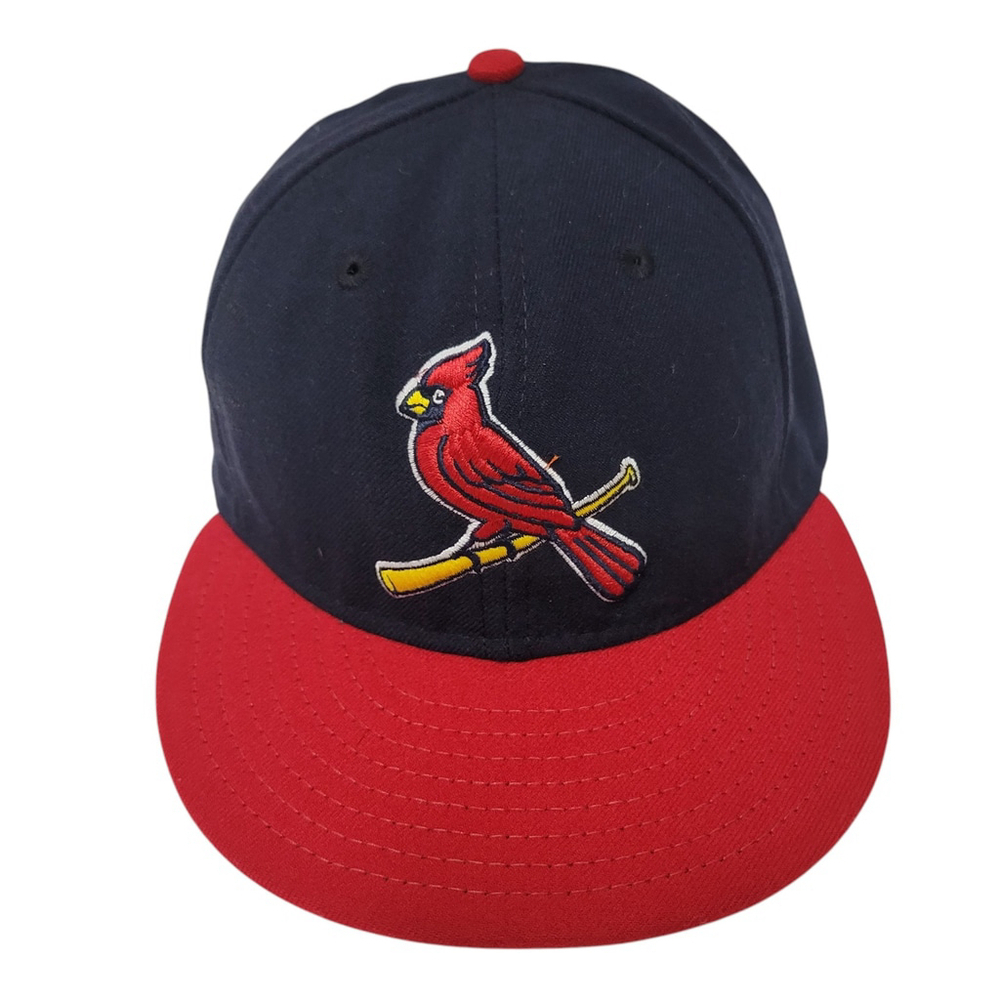 New Era 59FIFTY Rare St Louis Cardinals Vintage Fitted Hat 7 1/4 On Field Cap